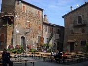 Uno scorcio del paese di Barbarano Romano