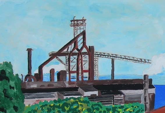 Paolo Campidori – Piombino Altoforno particolare  