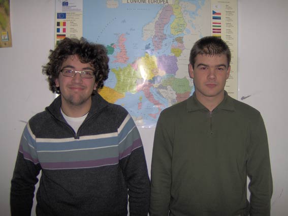 I due studenti premiati
