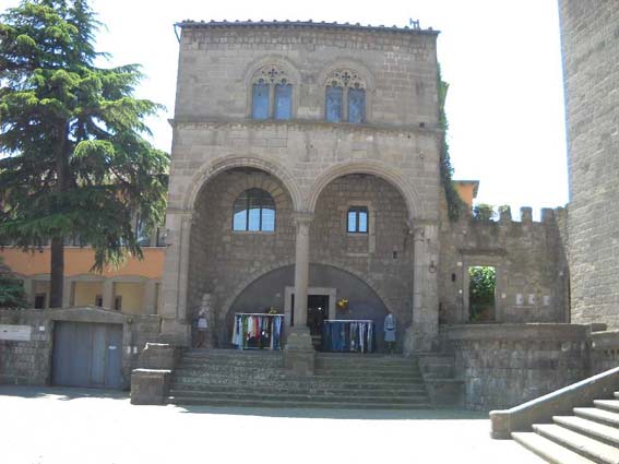 Il Palazzo di valentino della Pagnotta a Viterbo