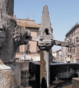 La Fontana Grande, particolare