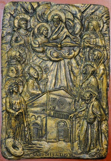 Il bassorilievo del Maestro Mario Vinci