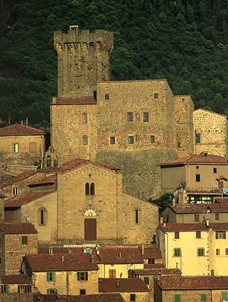 Il castello di Arcidosso (GR)