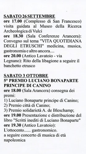 Clicca per vedere il programma