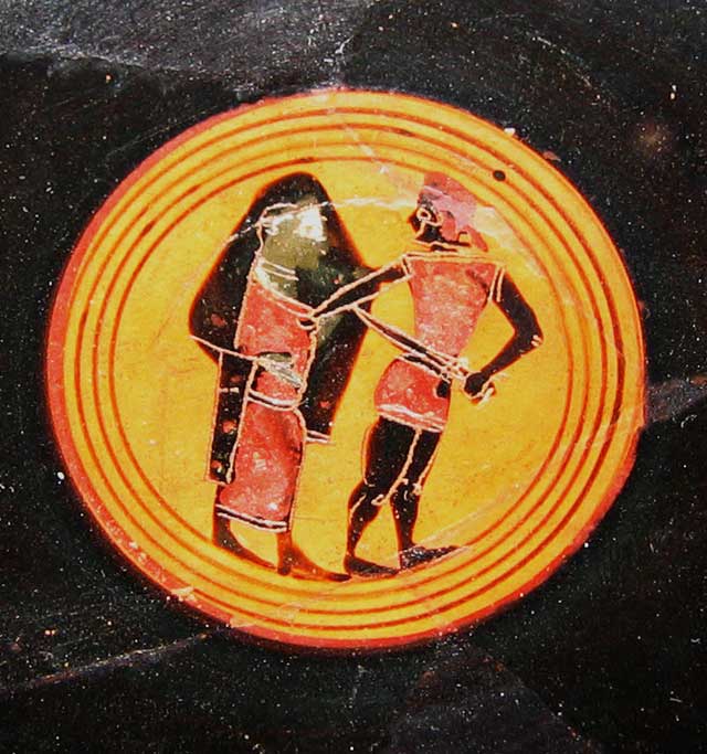 La parte figurata del reperto