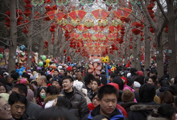 Festeggiamenti in Cina per il capodanno