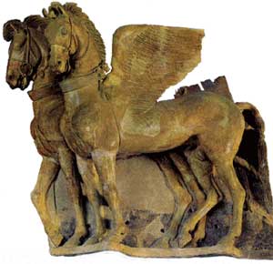 I cavalli alati di Tarquinia