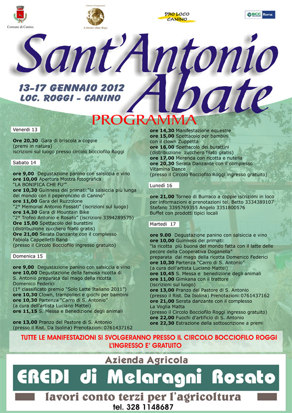 Clicca per vedere il programma
