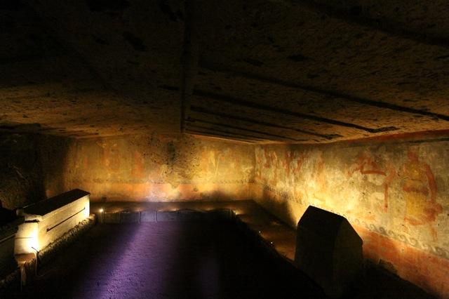 La tomba degli Escanas a Porano