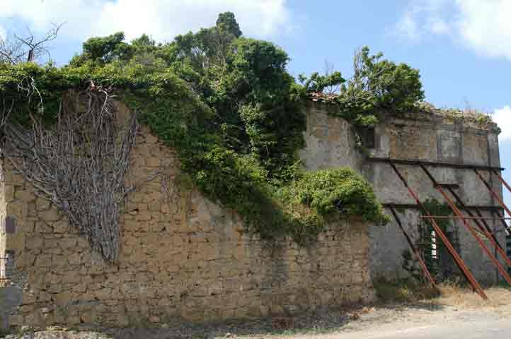 Quel che resta della chiesa della Madonna delle Mosse
