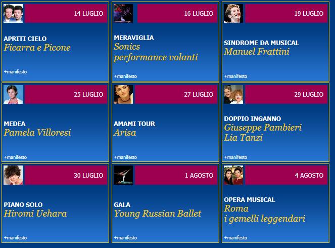Clicca per vedere il programma