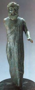 Fufluns - Bronzo, Galleria Estense Modena 
 
