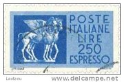 Italia, I cavalli alati del Museo di Tarquinia, Serie 'Espresso', L. 250