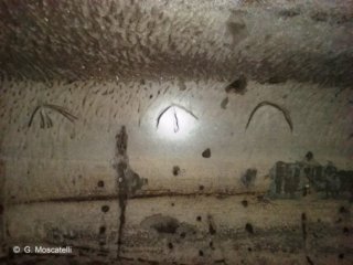 Tre diversi segni che rappresentano il numero cinquanta