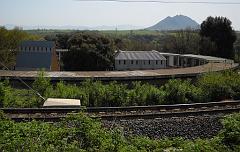 Veduta d'insieme con il monte Soratte sullo sfondo