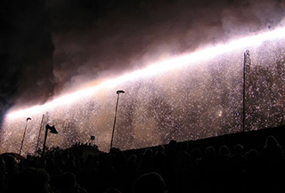 Cascata di fuoco