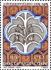Settimo centenario della morte di San Bonaventura, l'albero della vita, 1974