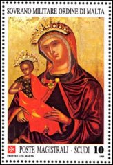 Icona della Madonna di Costantinopoli, Chiesa dei SS. Faustino e Giovita a Viterbo. 1 dicembre 1989