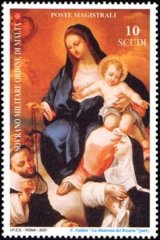 Il santo Rosario, dipinto di Filippo Naldini. Chiesa dei Santi Pietro e Callisto, Civitella d’Agliano. 15 ottobre 2001