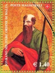 Bimillenario della nascita dell'apostolo Paolo, apostolo Paolo, di Ipolito Romano, Chiesa della SS. Trinit� a Viterbo
