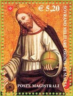 Bimillenario della nascita dell'apostolo Paolo, Ges� consegna le chiavi del paradiso a Pietro, di Ippolito Romano, Chiesa della SS. Trinit� Viterbo