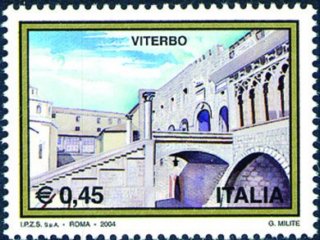 Palazzo dei papi - Valore nominale € 0,45 – Anno 2004