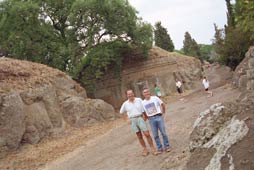 La via degli Inferi a Cerveteri