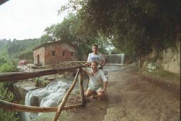 Giochi d'acqua presso la citt� di Veio