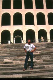 Il Palazzo della Civiltà e del Lavoro all'EUR