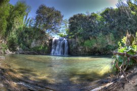 La cascata del Salabrone a Farnese