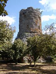 I ruderi di et� romana in localit� Querce d'Orlando
