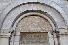 Portale dell’Ospedale di San Sebastiano 