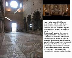 Confronto tra la chiesa di S. Pietro e quella del film