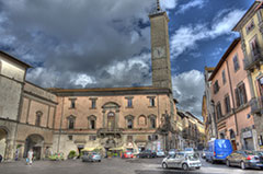 Il Palazzo del Podest� e la torre