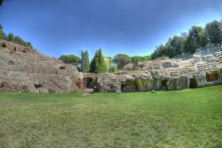 Particolare dell'anfiteatro