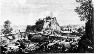 San Lorenzo Vecchio in un disegno del XVIII secolo