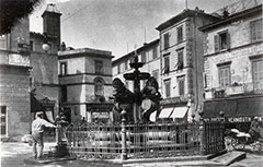 La fontana nel 1877
