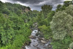 Il torrente Traponzo visto dal ponte