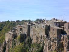 Veduta di Calcata