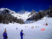 Sulle piste anche tanti bambini