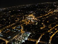In primo piano sulla sinistra il Palazzaccio e Piazza Cavour, sullo sfondo il Cupolone